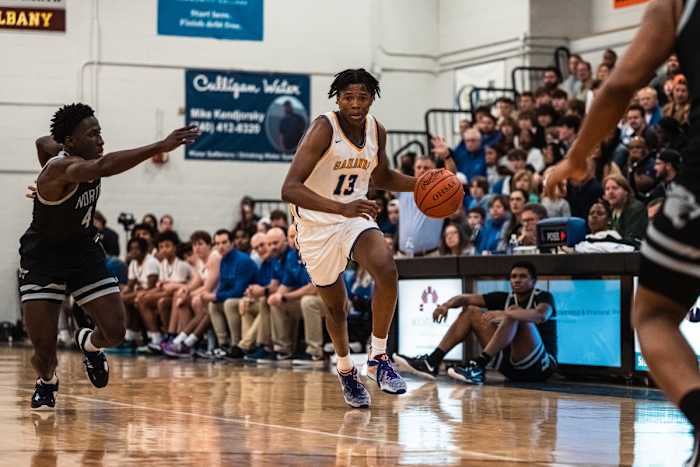 Gahanna Lincoln vs Pickerington Central boys basketball 0217223 Gabe Haferman19